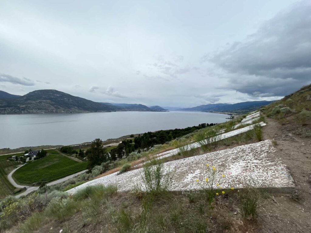 Hike behind the PENTICTON sign